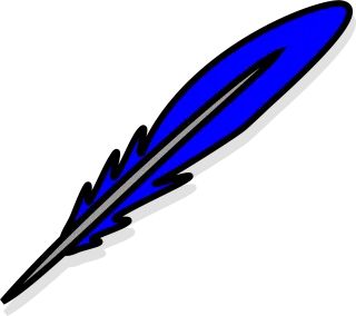 Feather Quill Write Stickdatei