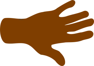 Hand Palm Fingers Stickdatei