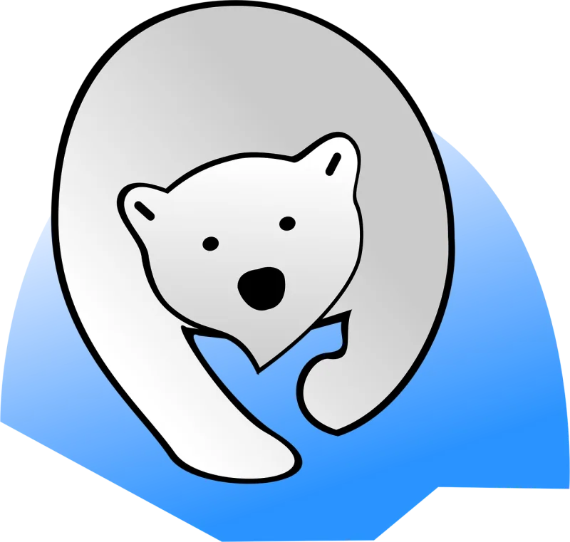 Polar bear Bear Polar Stickdatei – Tiere