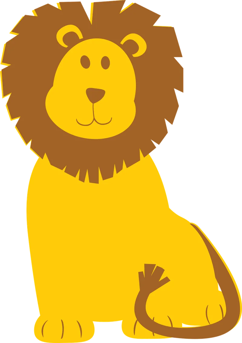 Lion Brown Pet Stickdatei – Tiere