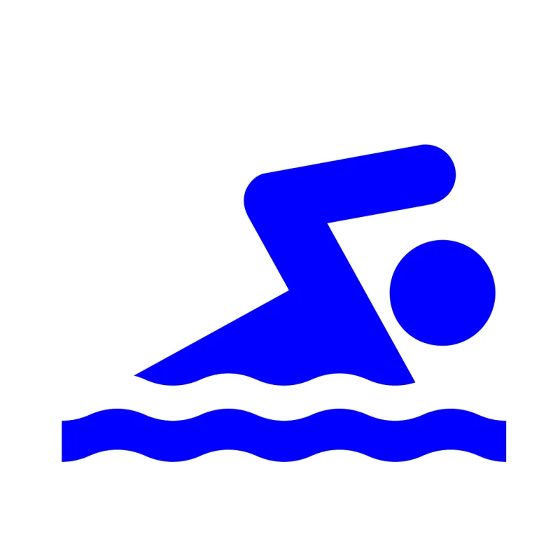 Swimming Swimmer Water Stickdatei – Sport