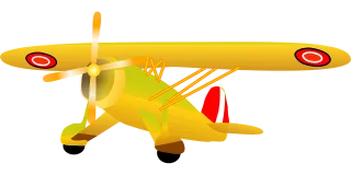Airplane Propeller Plane Stickdatei