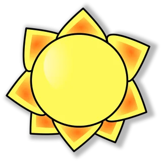 Sun Sunshine Sky Stickdatei