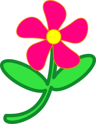 Flower Pink Daisy Stickdatei