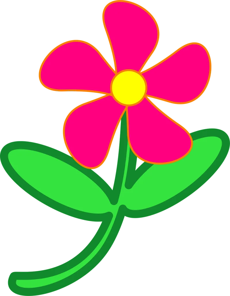 Flower Pink Daisy Stickdatei – Blumen