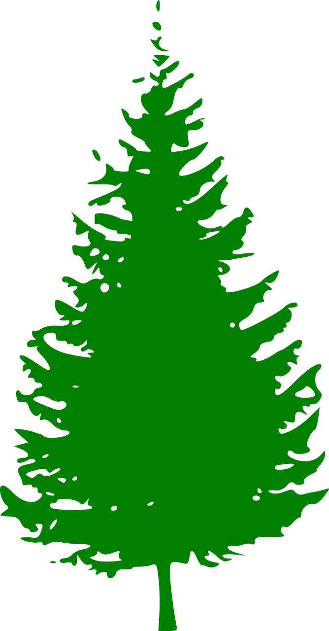 Evergreen Pine Green Stickdatei – Natur