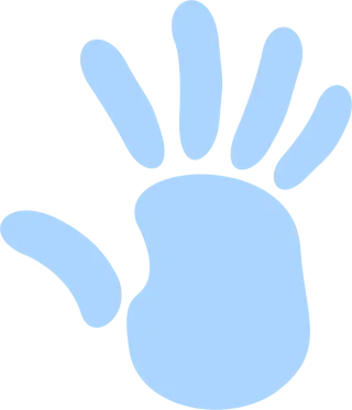 Hand Fingers Palm Stickdatei