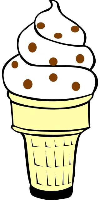 Ice cream Ice Cone Stickdatei