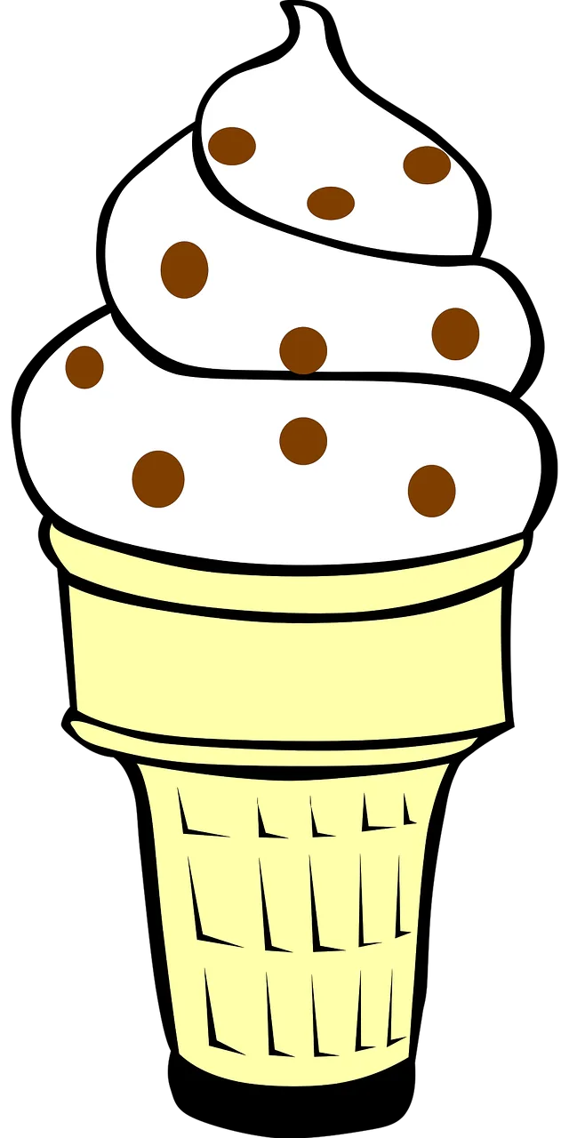 Ice cream Ice Cone Stickdatei – Kinder
