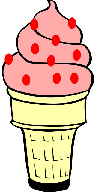 Ice cream Ice Cone Stickdatei