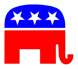 Republicans Elephant Political party Stickdatei