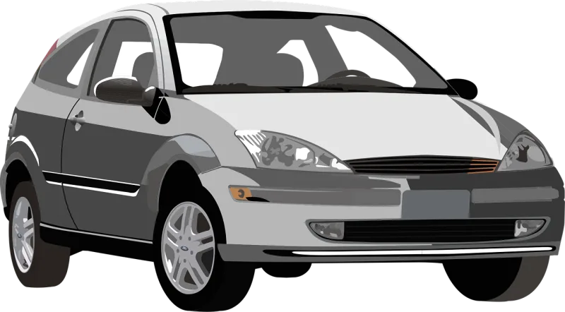 Car Grey Silver Stickdatei – Fahrzeuge