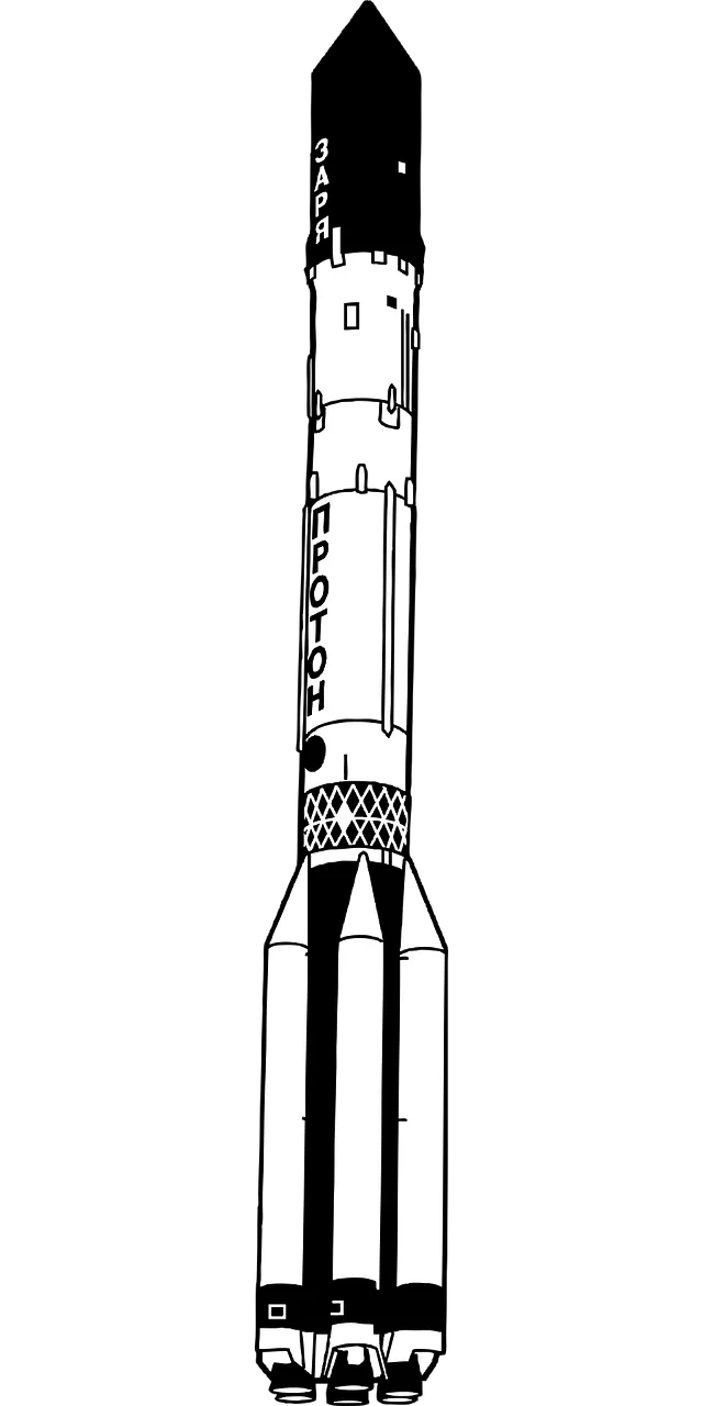 Rocket Rocketship Spacecraft Stickdatei – Kinder