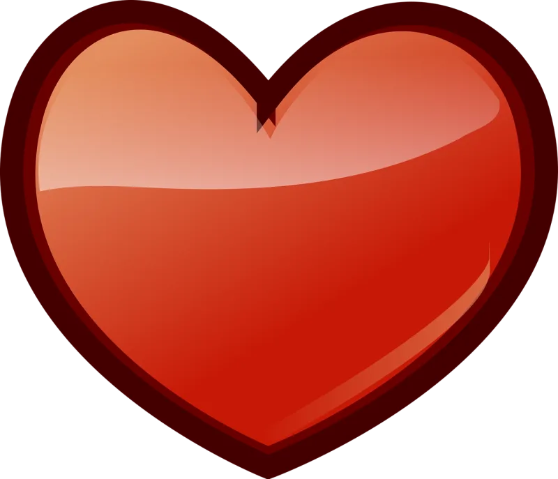Heart Love Red Stickdatei – Herzen & Liebe