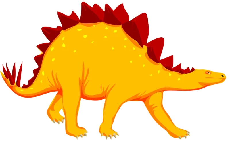Stegosaurus Dinosaur Dino Stickdatei – Kinder