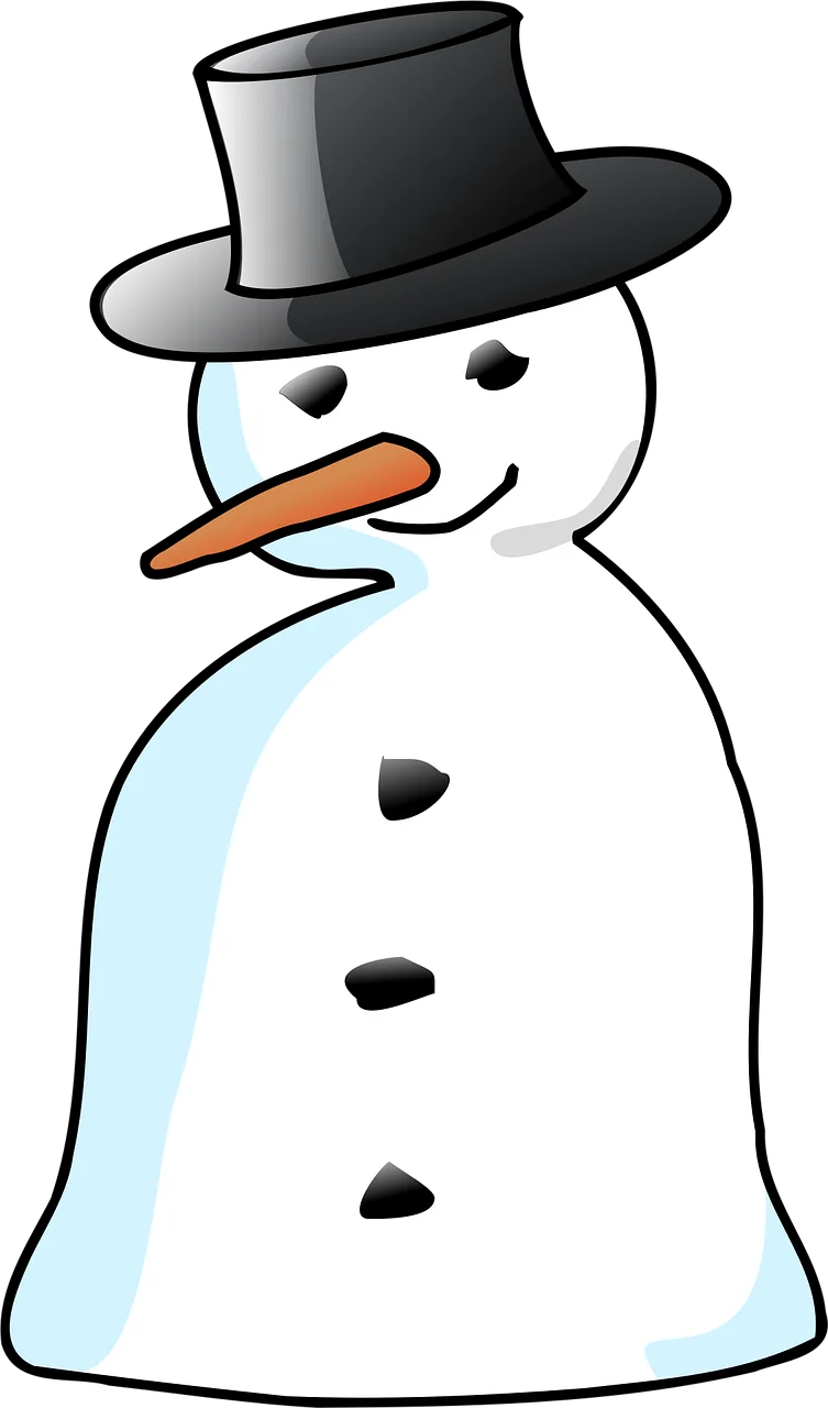 Snowman Top-hat Nose Stickdatei – Weihnachten