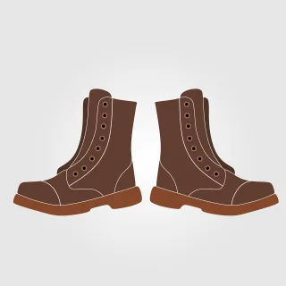 Fashion Shoe Footwear Stickdatei