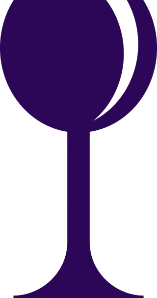Glass Wine Purple Stickdatei