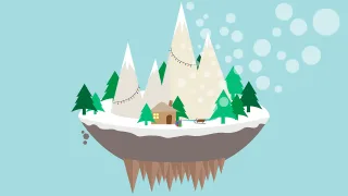 Christmas Nature Snow Stickdatei