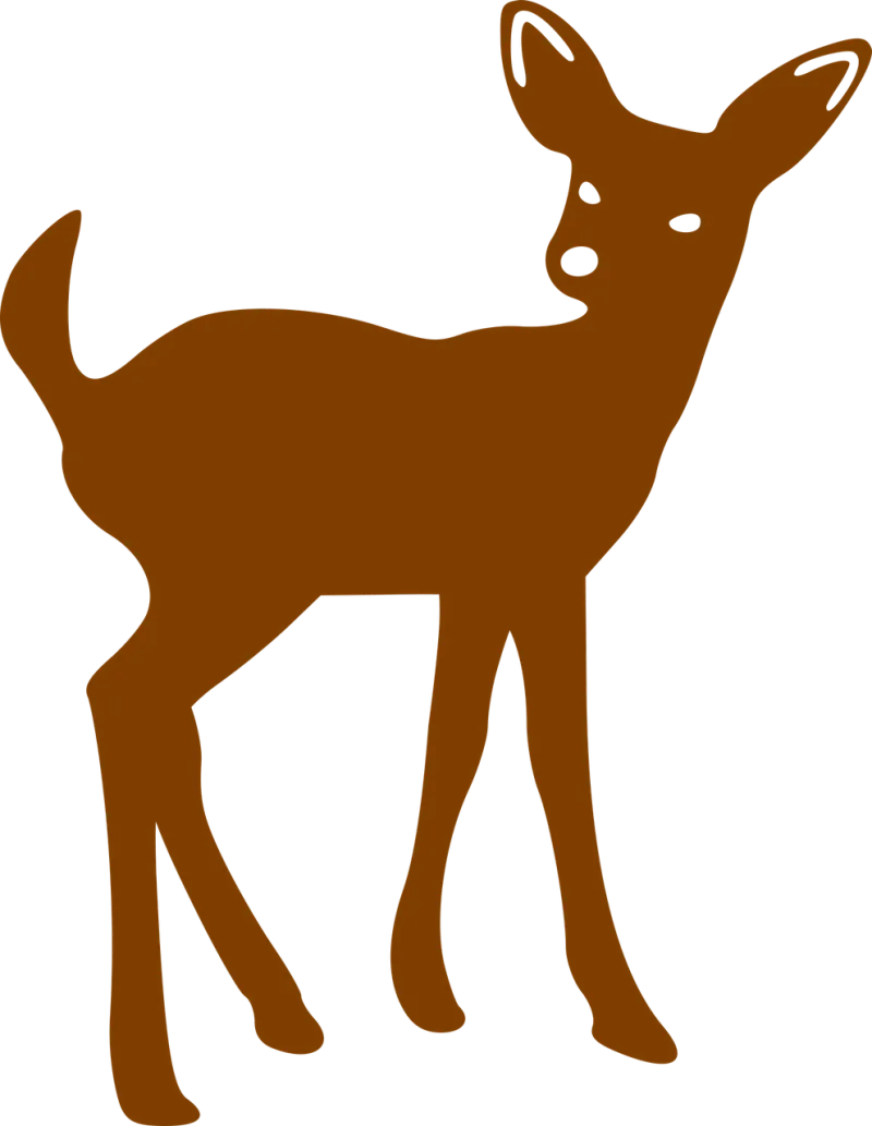 Deer Fawn Bambi Stickdatei – Tiere