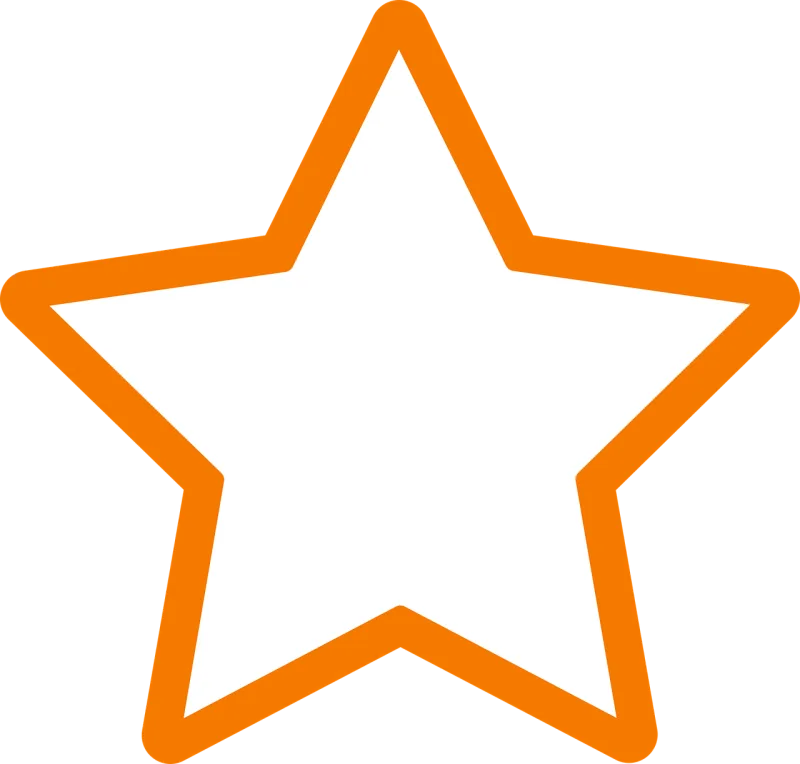 Star Favorite Orange Stickdatei – Weihnachten