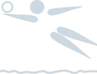 Volleyball Player Symbol Stickdatei