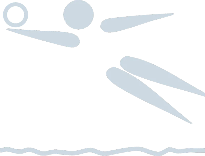 Volleyball Player Symbol Stickdatei – Sport