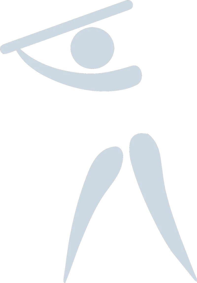 Baseball Hitter Player Stickdatei – Sport