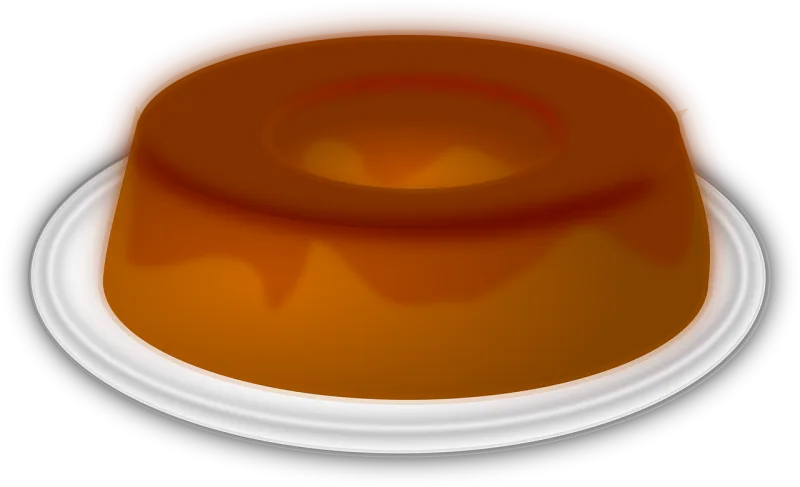 Flan Pudding Dessert Stickdatei – Essen & Trinken