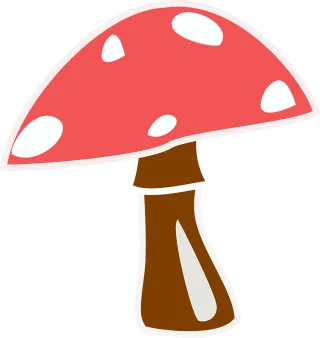 Mushroom Nature Toadstool Stickdatei