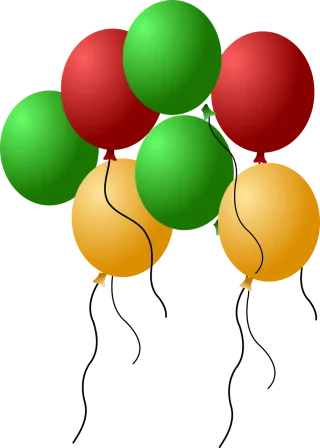 Balloons Helium Flying Stickdatei