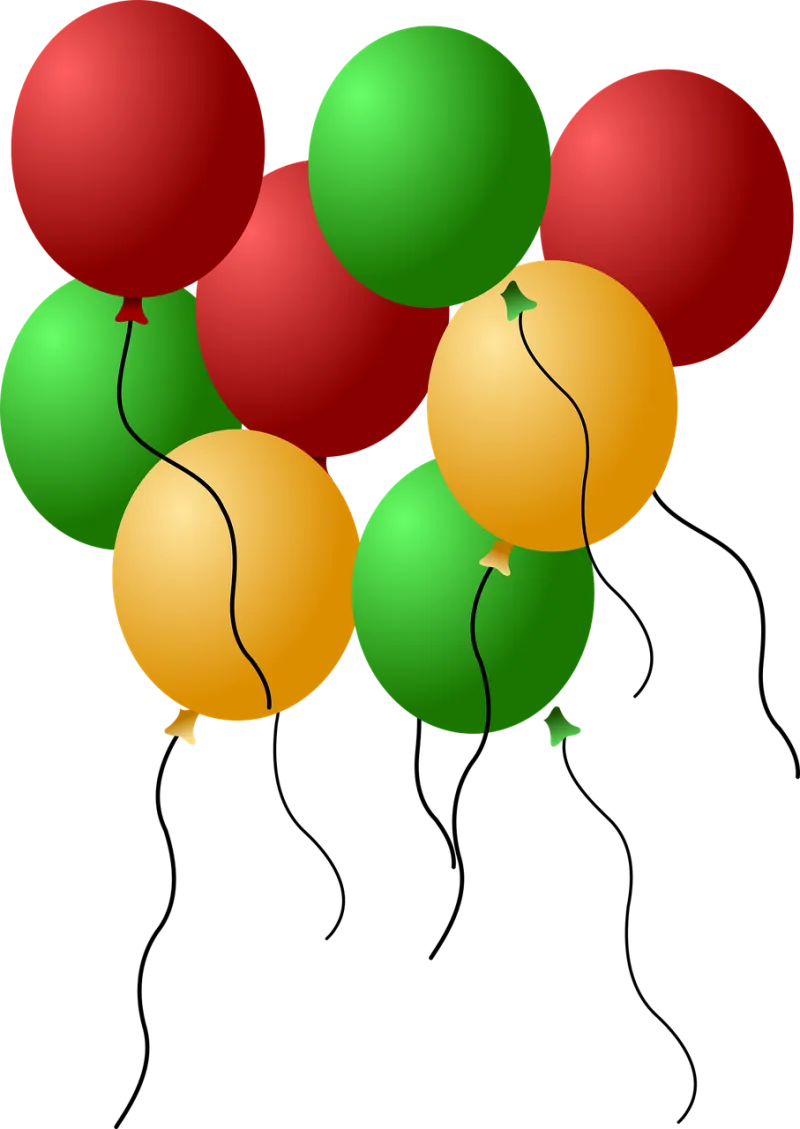 Balloons Group Helium Stickdatei – Kinder
