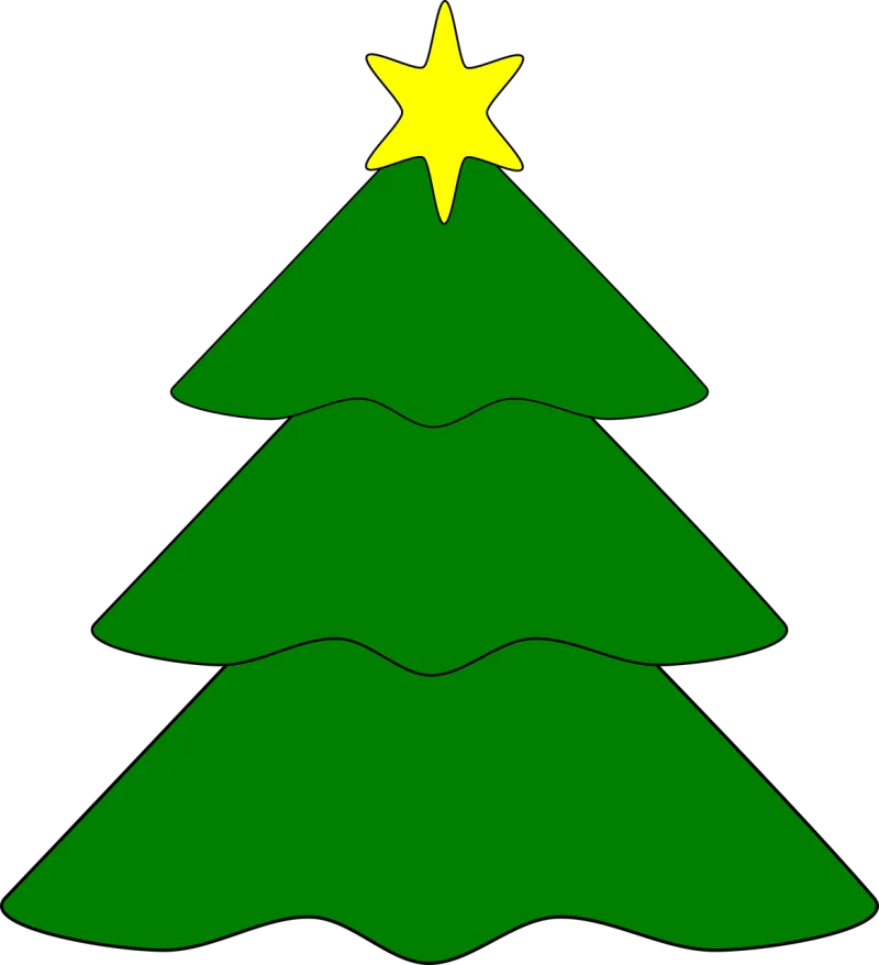 Tree Star Christmas Stickdatei – Weihnachten