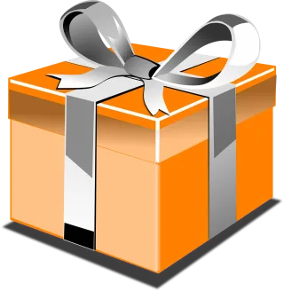 Gift Box Present Stickdatei
