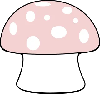 Mushroom Spotted Toadstool Stickdatei