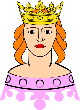 Queen Royalty Crown Stickdatei