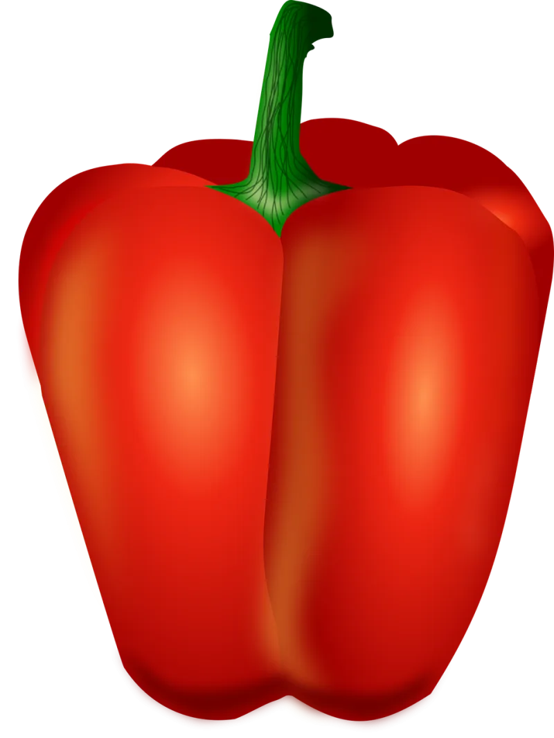Bell pepper Red Food Stickdatei – Weihnachten