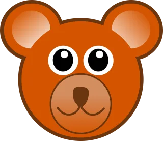 Teddy bear Head Bear Stickdatei