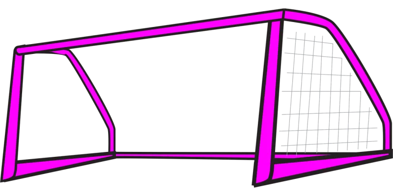 Goal Soccer Frame Stickdatei – Sport
