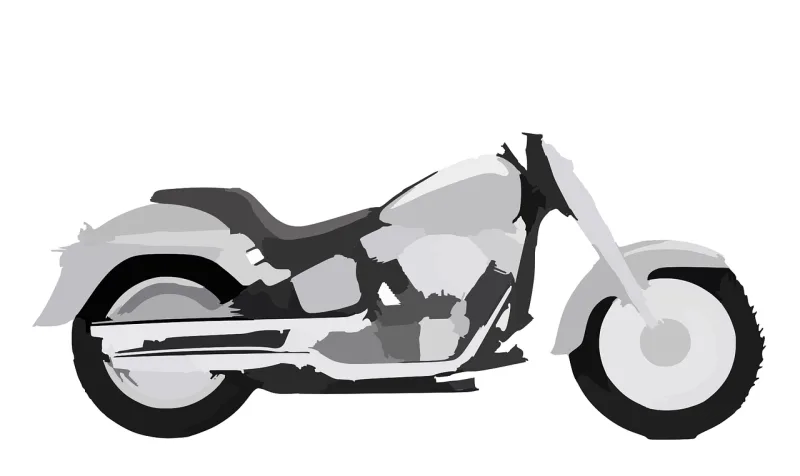 Motorcycle Bike Motorbike Stickdatei – Fahrzeuge