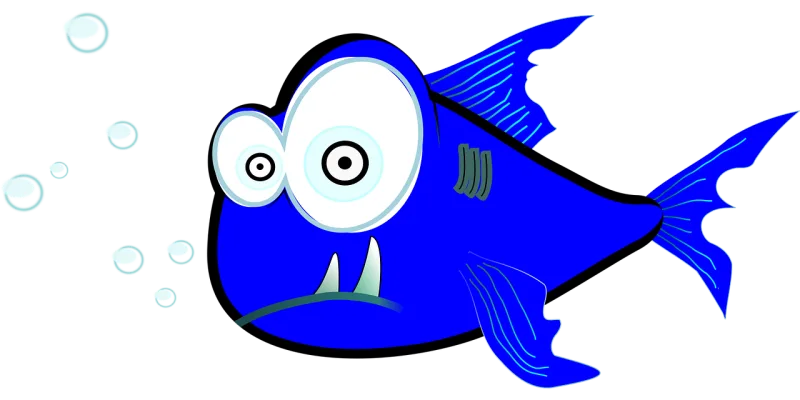 Shark Cartoon Fish Stickdatei – Sport