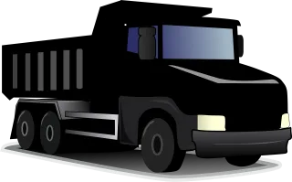 Truck Construction Transportation Stickdatei