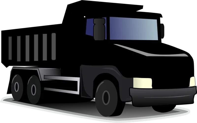 Truck Construction Transportation Stickdatei – Fahrzeuge