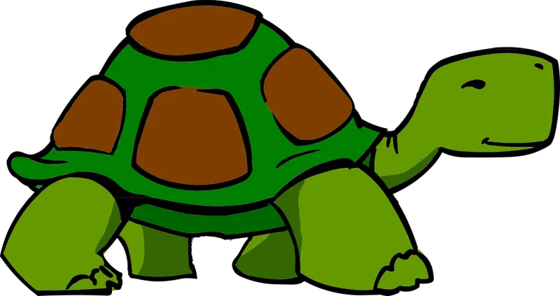 Turtle Brown Green Stickdatei – Tiere