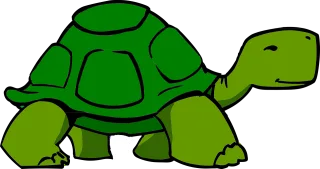 Turtle Green Shell Stickdatei