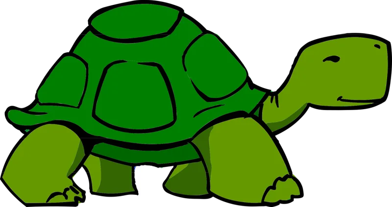 Turtle Green Shell Stickdatei – Tiere