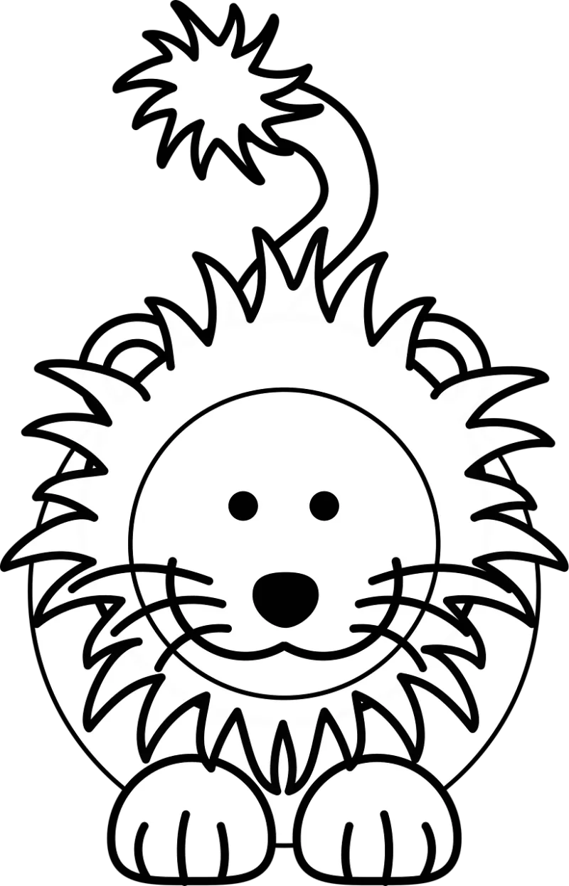 Lion Wildlife Africa Stickdatei – Tiere