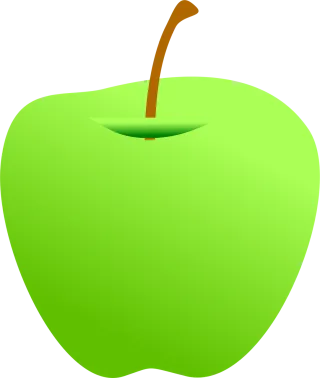 Apple School Green Stickdatei