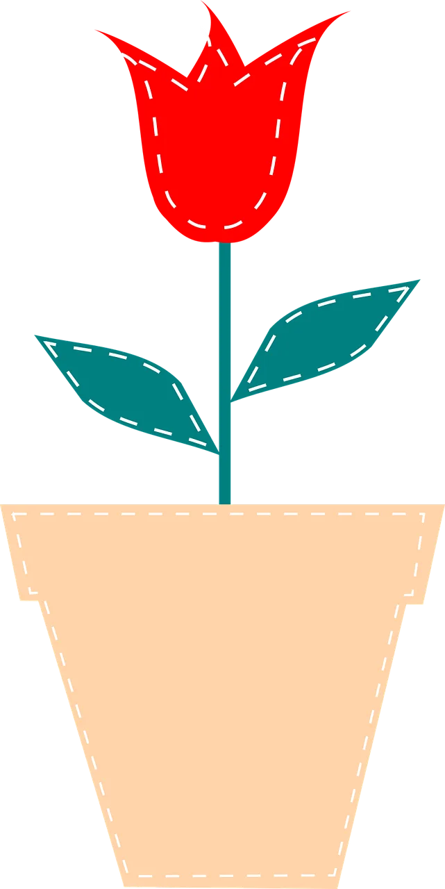 Flower Flower background Plant Stickdatei – Blumen