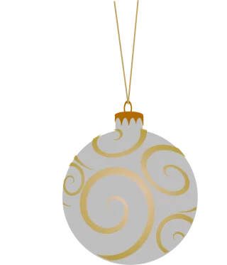 Bauble Tree Round Stickdatei – Weihnachten